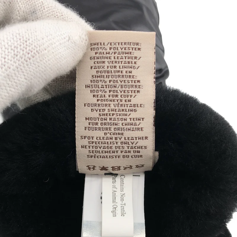 UGG / アグ | SMART GLOVES SHEARLING TRIM / シャーリングトリム スマートグローブ | S | レディース