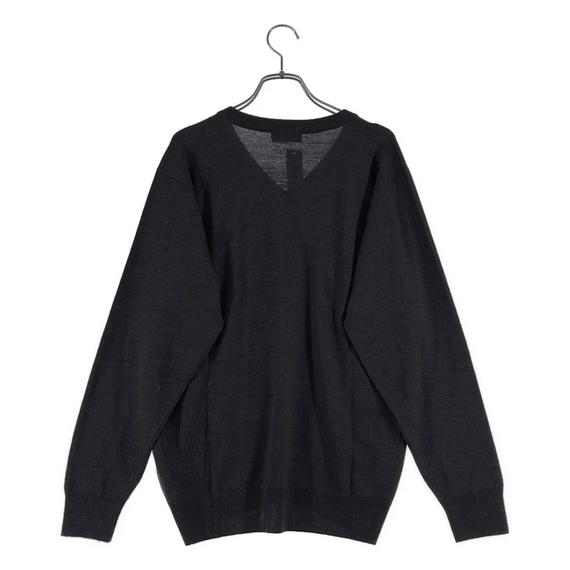 JOHN SMEDLEY / ジョンスメドレー | メリノウール Vネックニット | S | メンズ