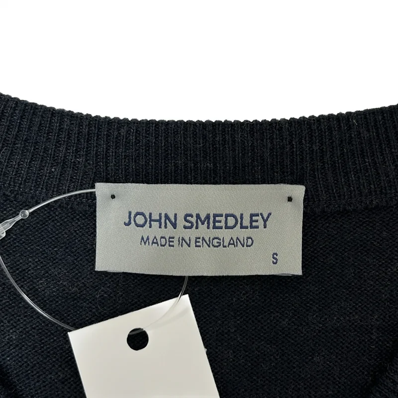 JOHN SMEDLEY / ジョンスメドレー | メリノウール Vネックニット | S | メンズ