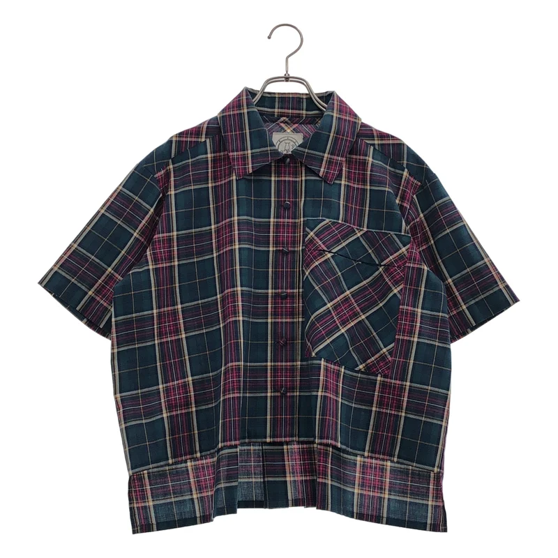 madder madder / マダマダ | ROSE big pocket check ブラウス |