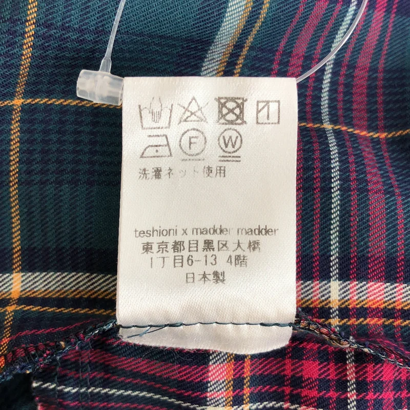 madder madder / マダマダ | ROSE big pocket check ブラウス |