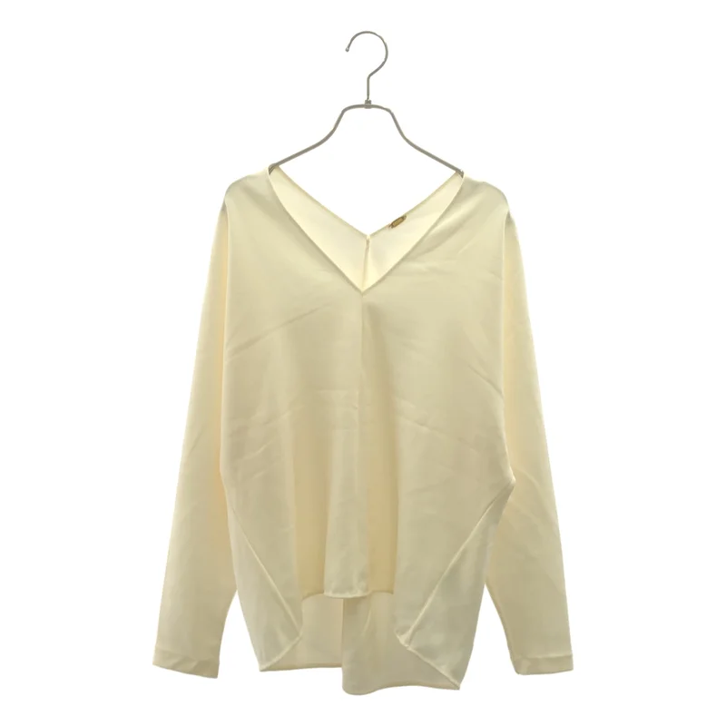 Deuxieme Classe / ドゥーズィエムクラス | 2025SS | トリアセジョーゼット Vネック プルオーバー | F | レディース