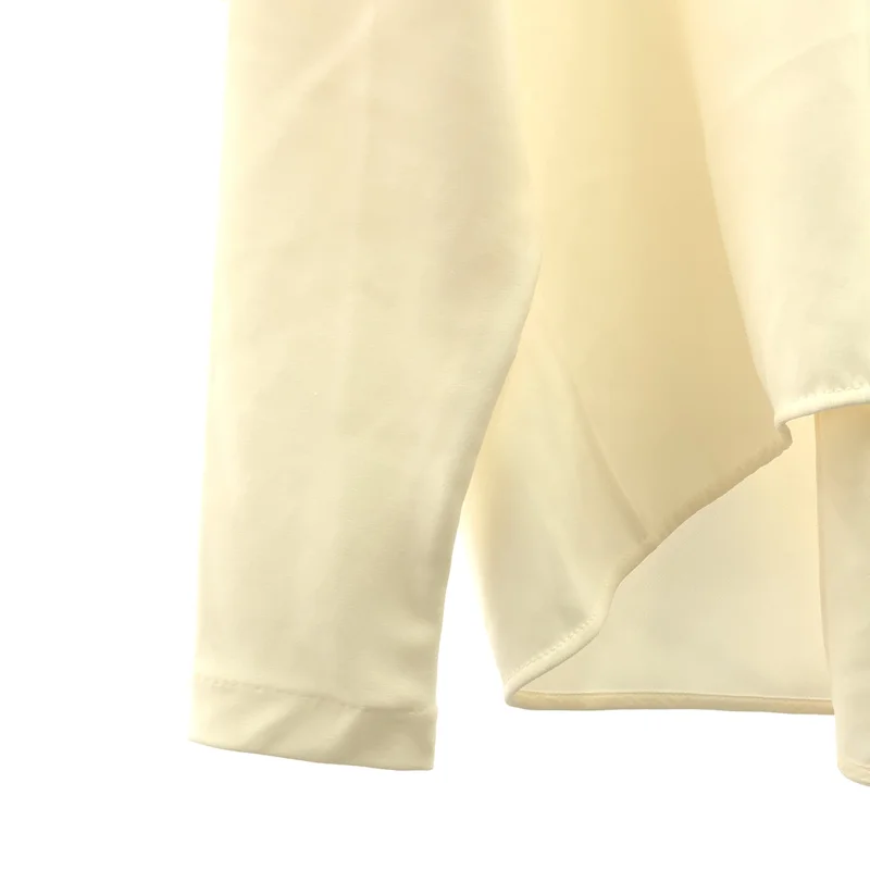 Deuxieme Classe / ドゥーズィエムクラス | 2025SS | トリアセジョーゼット Vネック プルオーバー | F | レディース