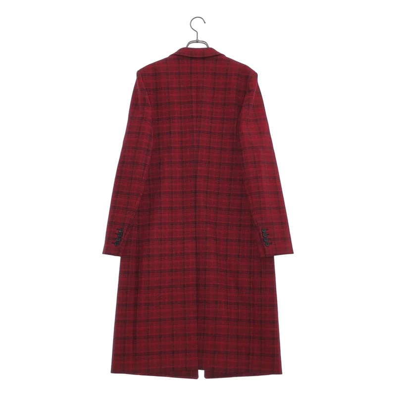 BALENCIAGA / バレンシアガ | チェックチェスターコート | 38 | レディース