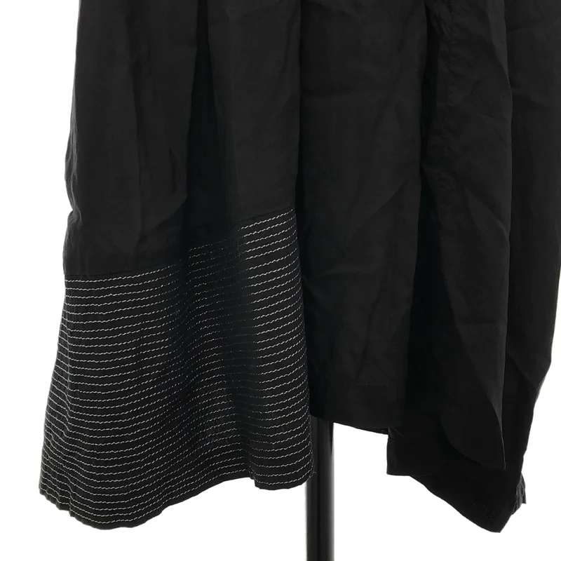 tricot COMME des GARCONS / トリココムデギャルソン | 2008SS | キュプラ 染色加工 ノースリーブ ギャザーワンピース | M | レディース