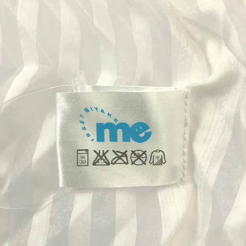 me ISSEY MIYAKE / ミーイッセイミヤケ | ジグザグ プリーツ シアー ボレロ |