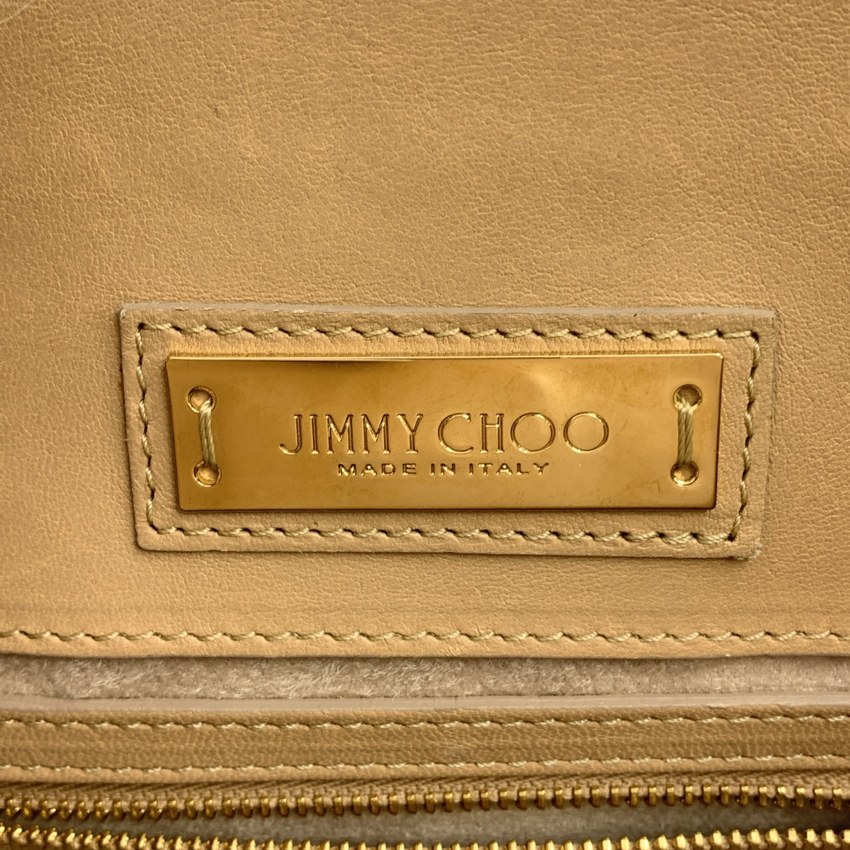 JIMMY CHOO / ジミーチュウ | RAILEY ライリー / S 2way レザー スタッズ ショルダーバッグ | NUDE / LLIC MIX | レディース JIMMY CHOO / ジミーチュウ | RAILEY ライリー / S 2way レザー
