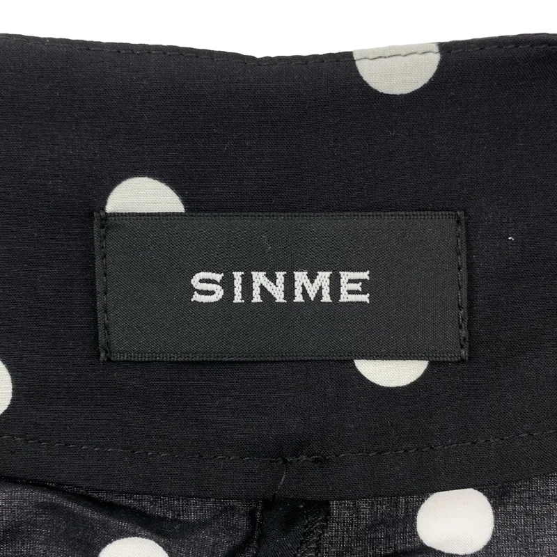 SINME / シンメ | ドット スキッパー ティアードワンピース | S | レディース