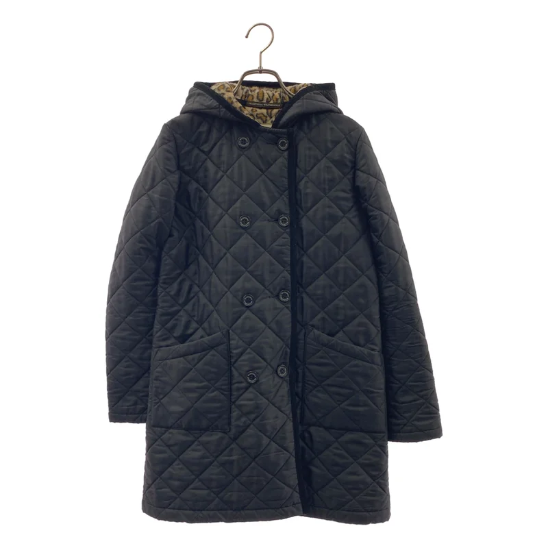 Traditional Weatherwear / トラディショナルウェザーウェア | 裏起毛 フーデッド キルティングコート | 34 | レディース