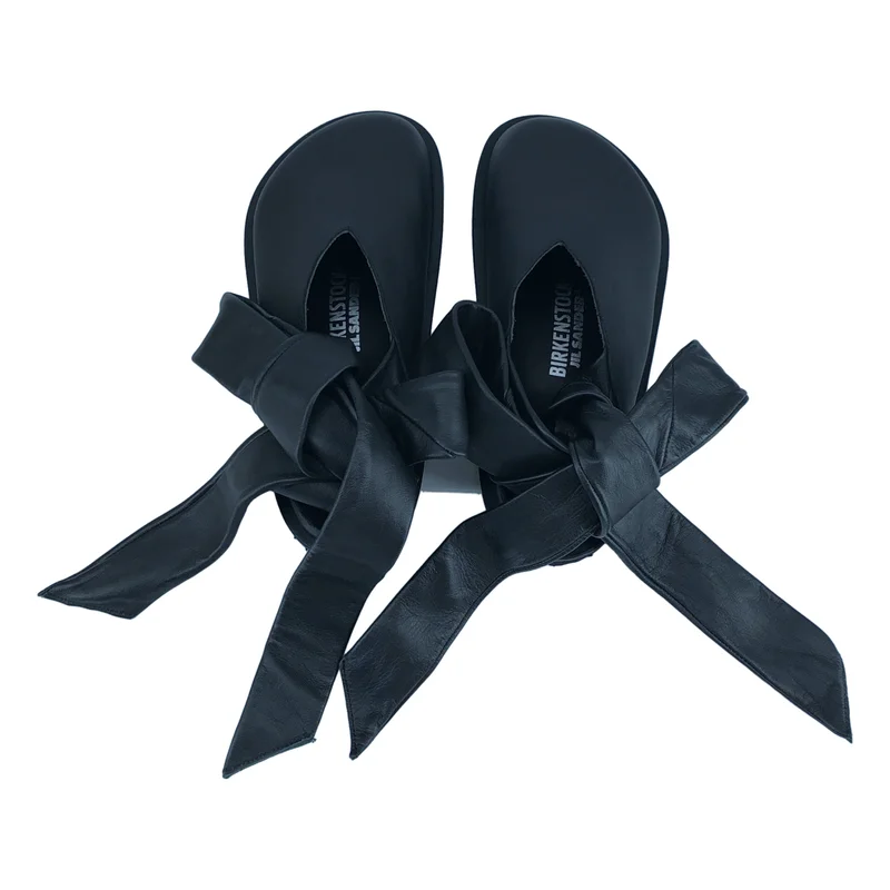 JIL SANDER+ / ジルサンダープラス | ×BIRKENSTOCK / Velan Clogs レザー アンクルストラップ サンダル | 37 | レディース
