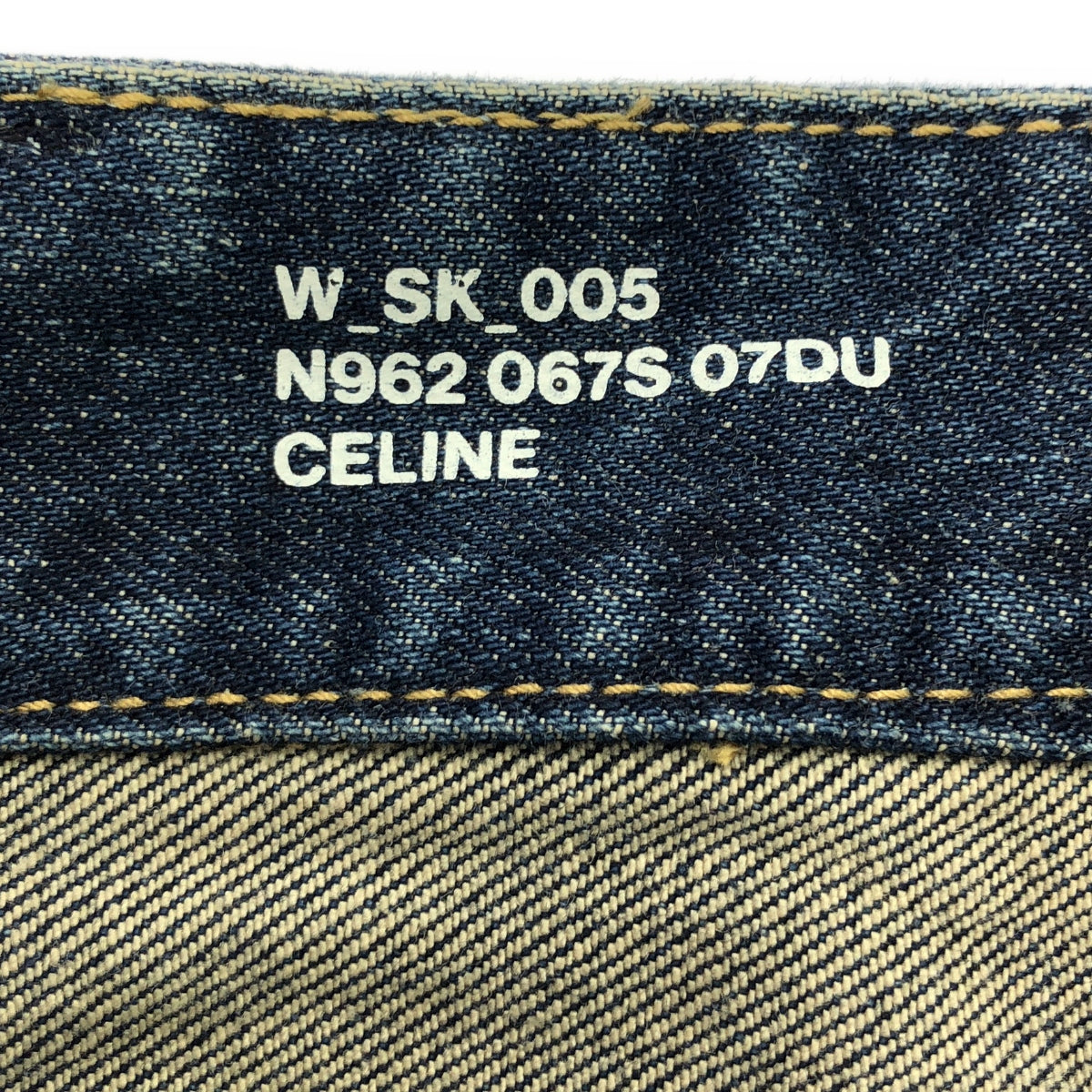 CELINE / セリーヌ | W SK 005 / N962 067S 07DU デニム スキニー