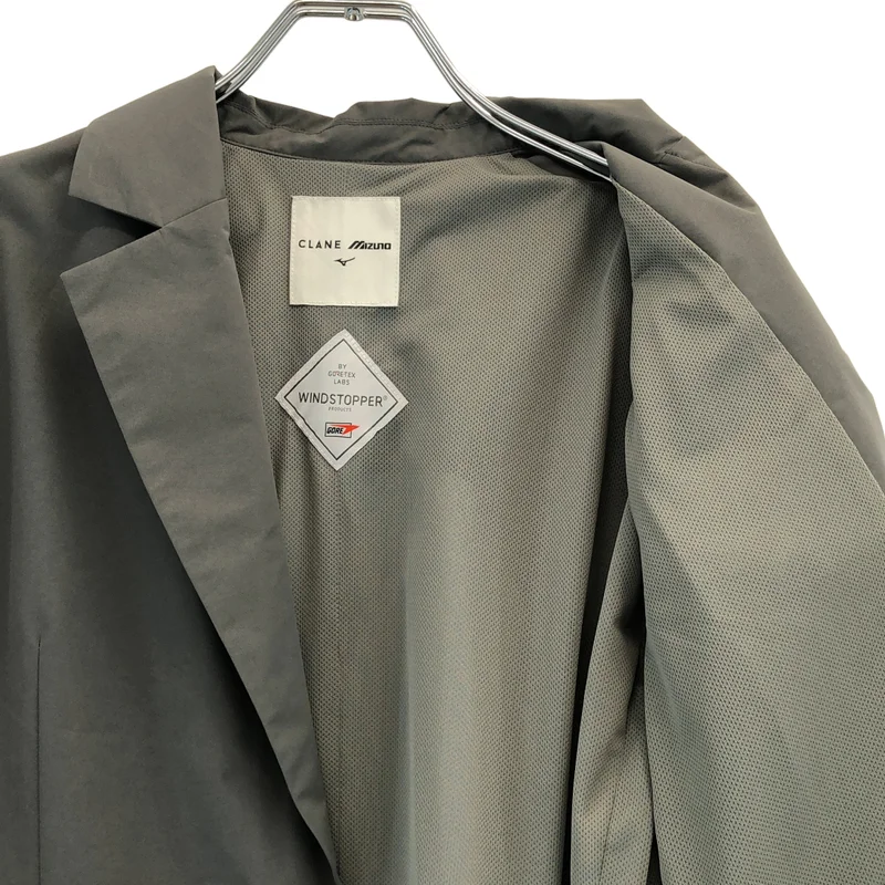 CLANE / クラネ | × MIZUNO / WINDSTOPPER TAILORED JACKET / ウィンドストッパー テーラードジャケット | 1 | レディース