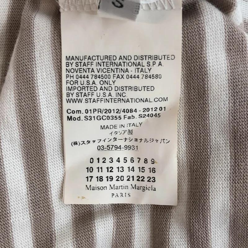 Maison Martin Margiela / メゾンマルタンマルジェラ | 2012SS | Tシャツ_半袖 S31GC0355 | S | レディース