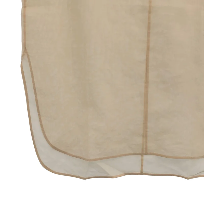 BEIGE， / ベイジ | コットン シアー ノースリーブシャツ | 2 | レディース