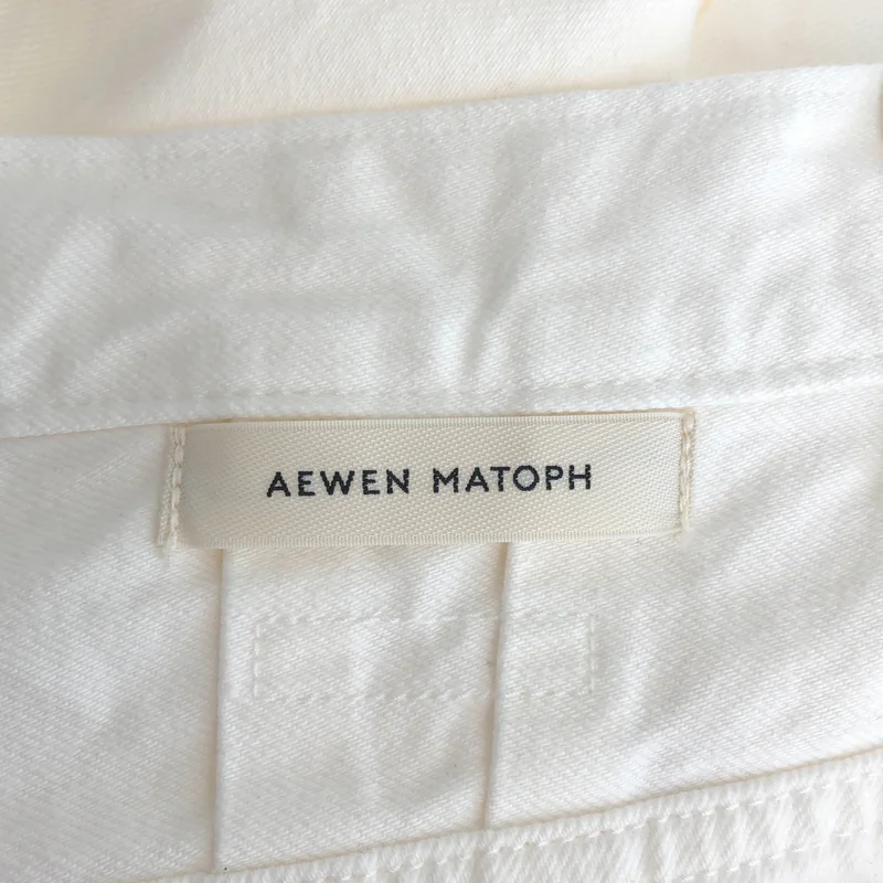 AEWEN MATOPH / イウエンマトフ | デニムカーブパンツ | 38 | レディース