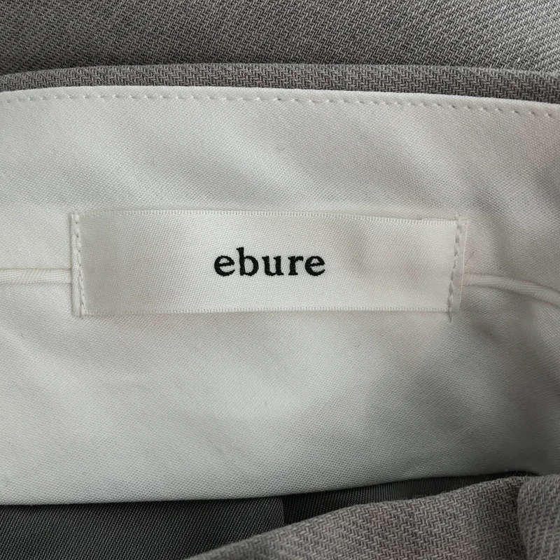 ebure / エブール | 強撚ツイルクレープ ワイドパンツ | 38 | レディース