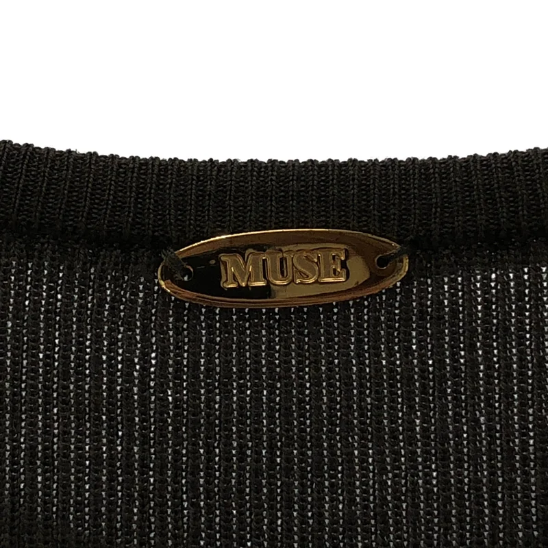 MUSE de Deuxieme Classe / ミューズドゥーズィーエムクラス | 2024AW | BOND RIB P/O ニット |