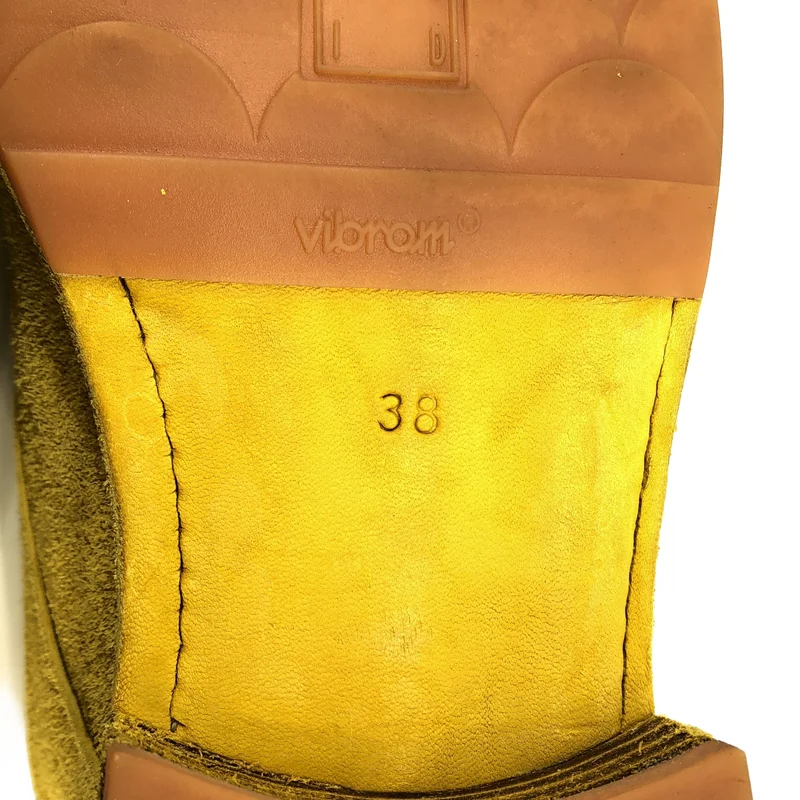 GUIDI / グイディ | スエードレザー プレーントゥシューズ | 38 | レディース