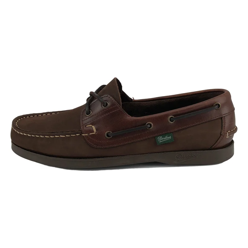 Paraboot / パラブーツ | BARTH レザー切り替え デッキシューズ | 8 1/2 | メンズ