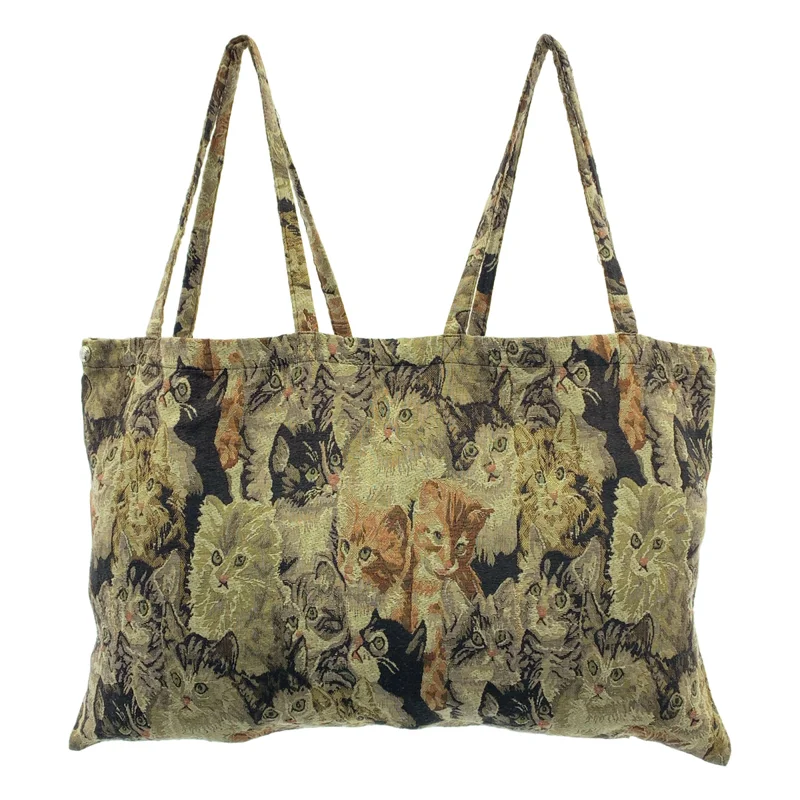 BLESS / ブレス | Twin Cat Bag ゴブラン ツイン トートバッグ |