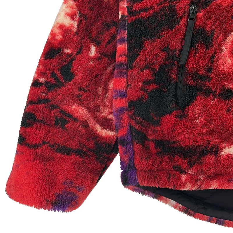 S'YTE YOHJI YAMAMOTO / サイトヨウジヤマモト | ×TAION / REVERSIBLE QUILTED RED PRINTED FLEECE JACKET フリースジャケット | 2 | メンズ
