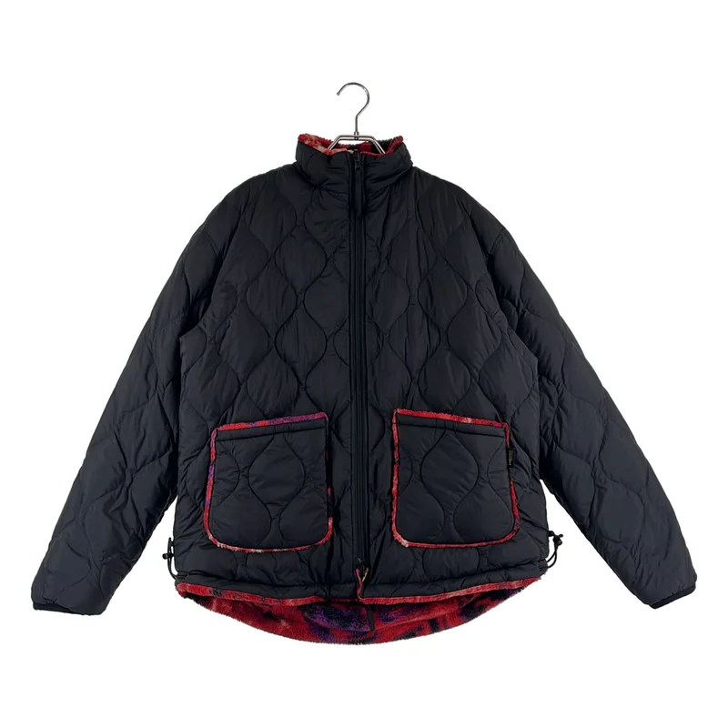 S'YTE YOHJI YAMAMOTO / サイトヨウジヤマモト | ×TAION / REVERSIBLE QUILTED RED PRINTED FLEECE JACKET フリースジャケット | 2 | メンズ