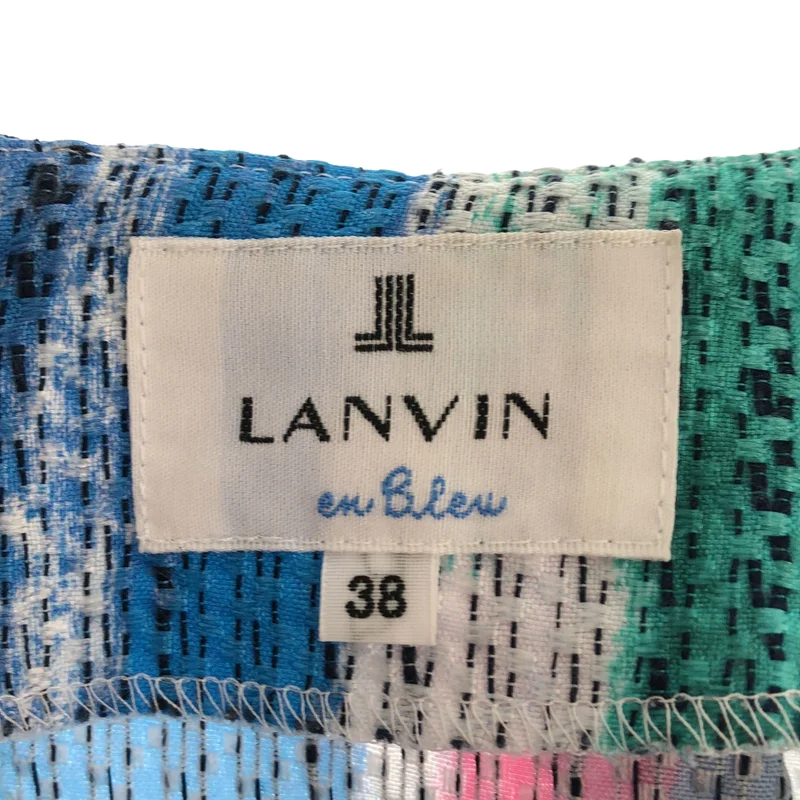 LANVIN en Bleu / ランバン オン ブルー | 総柄ワンピース | 38 | レディース