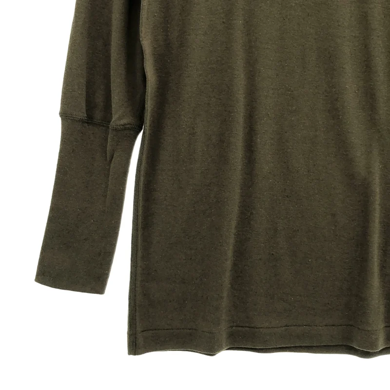 OVERNEATH / オーバーニース | LinenLongSleeves077 ロングスリーブ カットソー | M | レディース
