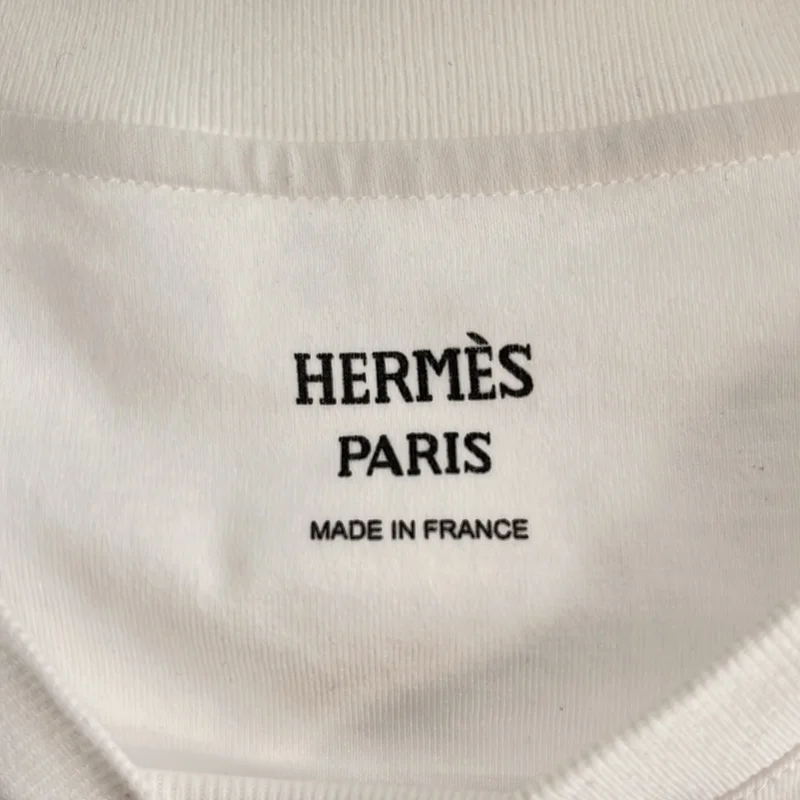 HERMES / エルメス | MOSAIQUE モザイク コットン カットソー | 36 | レディース