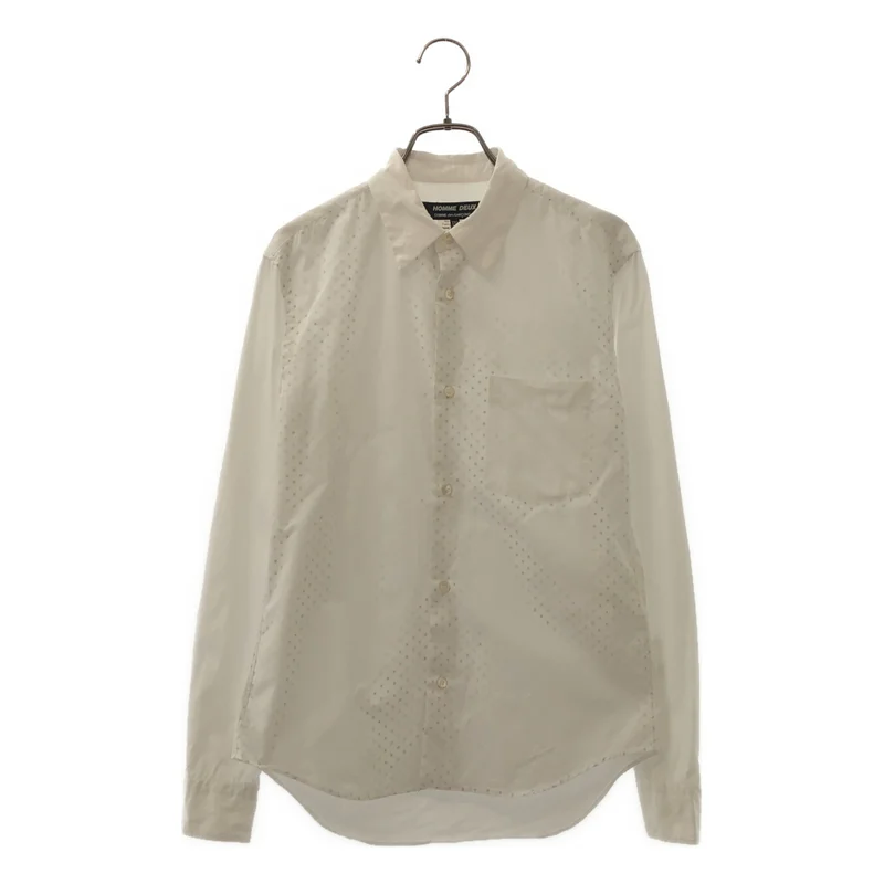 COMME des GARCONS HOMME DEUX / コムデギャルソンオムドゥ | 2011SS | 製品洗い加工 バックドットシャツ | XXS | メンズ