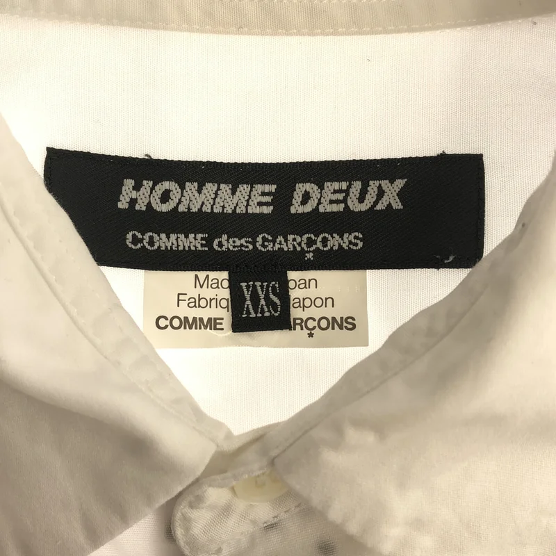 COMME des GARCONS HOMME DEUX / コムデギャルソンオムドゥ | 2011SS | 製品洗い加工 バックドットシャツ | XXS | メンズ