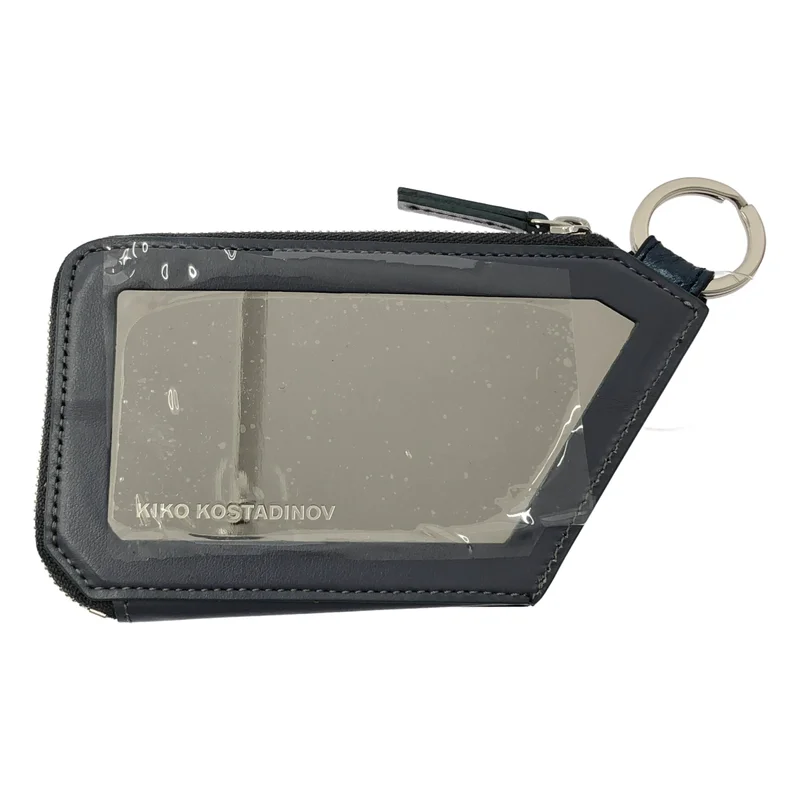 Kiko Kostadinov / キココスタディノフ | 2025SS | OHNE WALLET ジオメトリック レザー コインケース |