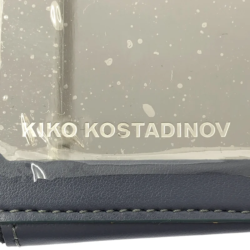 Kiko Kostadinov / キココスタディノフ | 2025SS | OHNE WALLET ジオメトリック レザー コインケース |