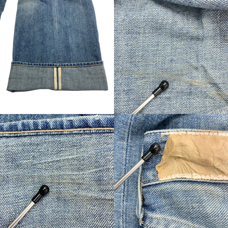 TAIGA TAKAHASHI / タイガタカハシ | Lot.704 DENIM TROUSERS ヴィンテージ加工 デニムパンツ | 28 | メンズ
