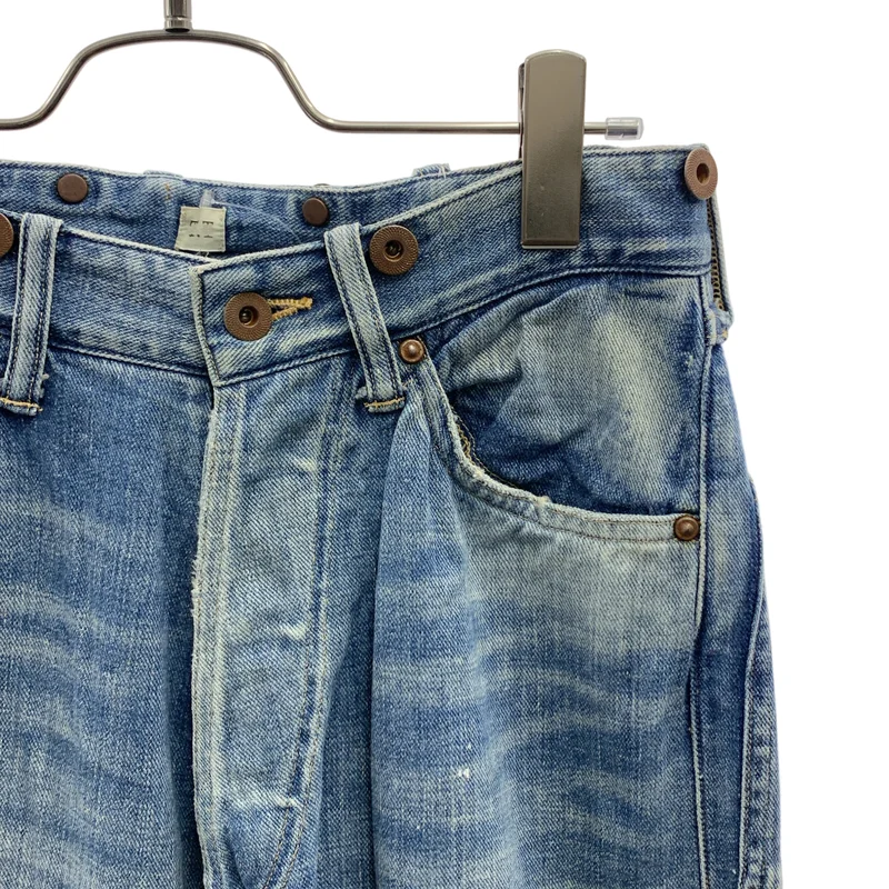 TAIGA TAKAHASHI / タイガタカハシ | Lot.704 DENIM TROUSERS ヴィンテージ加工 デニムパンツ | 28 | メンズ