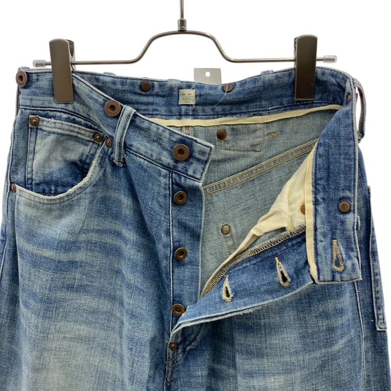 TAIGA TAKAHASHI / タイガタカハシ | Lot.704 DENIM TROUSERS ヴィンテージ加工 デニムパンツ | 28 | メンズ