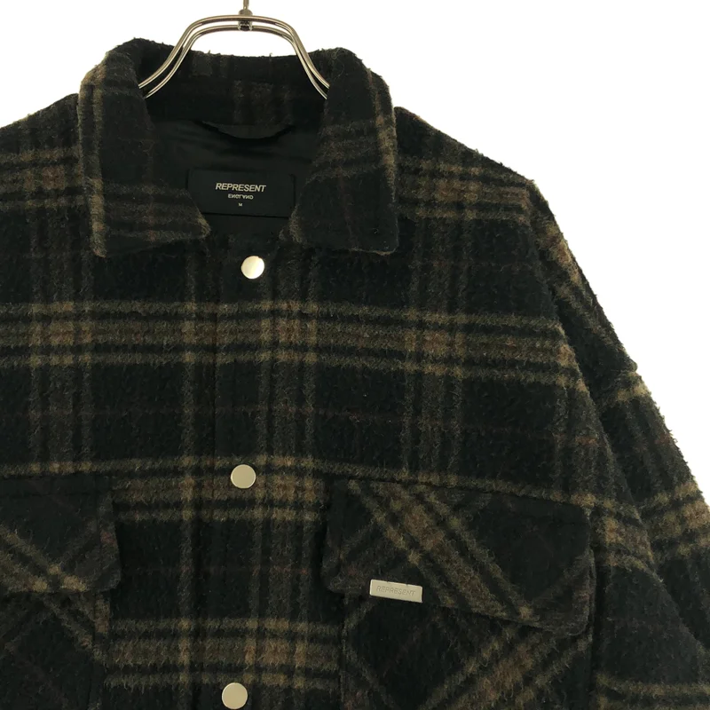 REPRESENT / リプレゼント | Tartan Wool Overshirt フランネルシャツ | M | メンズ