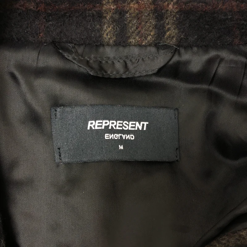REPRESENT / リプレゼント | Tartan Wool Overshirt フランネルシャツ | M | メンズ
