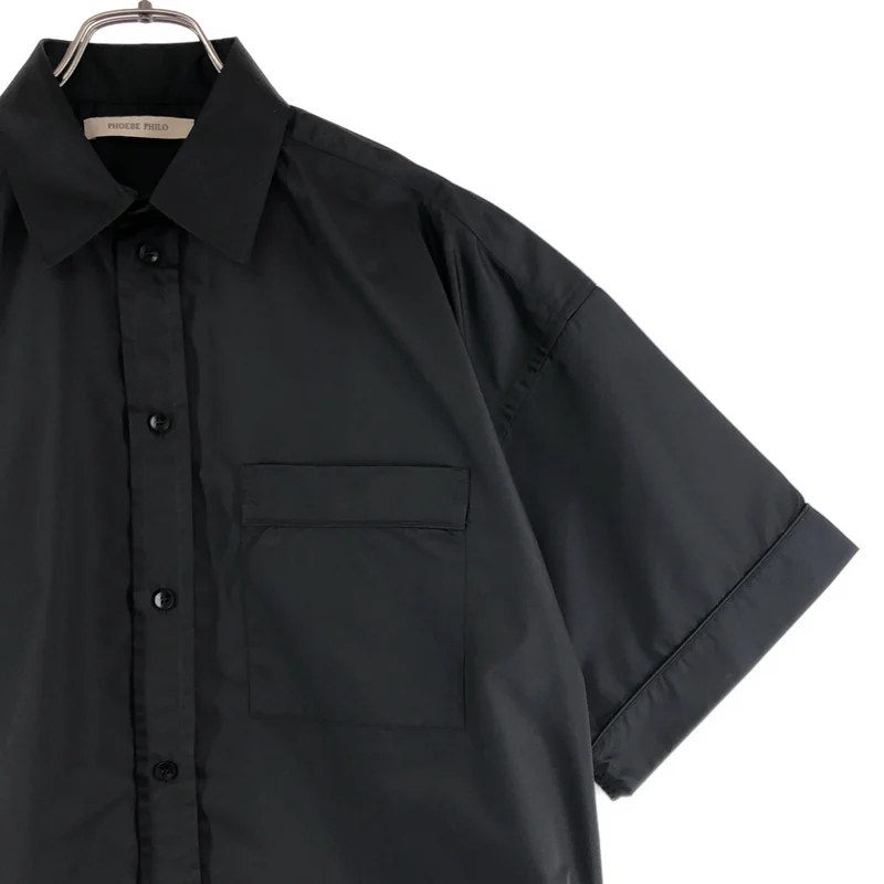 PHOEBE PHILO / フィービーファイロ | SHORT SLEEVE SHIRT ショートスリーブシャツ | 36 | メンズ