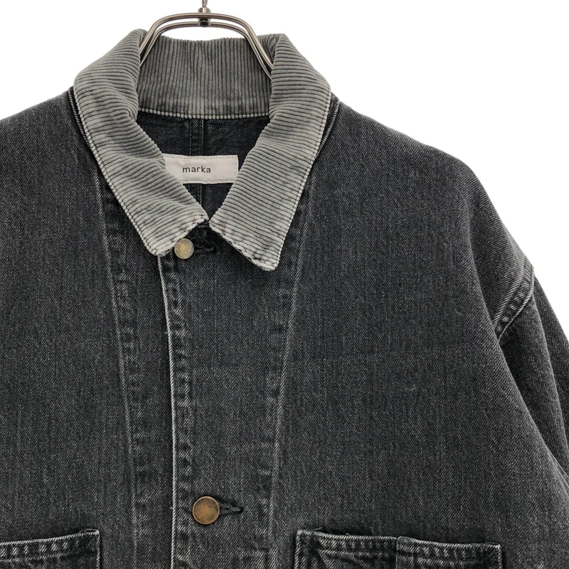 marka / マーカ | 2025AW | COVERALL JACKET -ORGANIC COTTON 13.5oz SELVEDGE DENIM / セルビッジデニム カバーオールジャケット | 2 | メンズ