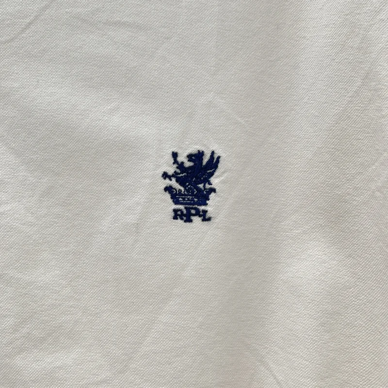RALPH LAUREN / ラルフローレン | CUSTOM FIT コットン バンドカラーシャツ | L | メンズ