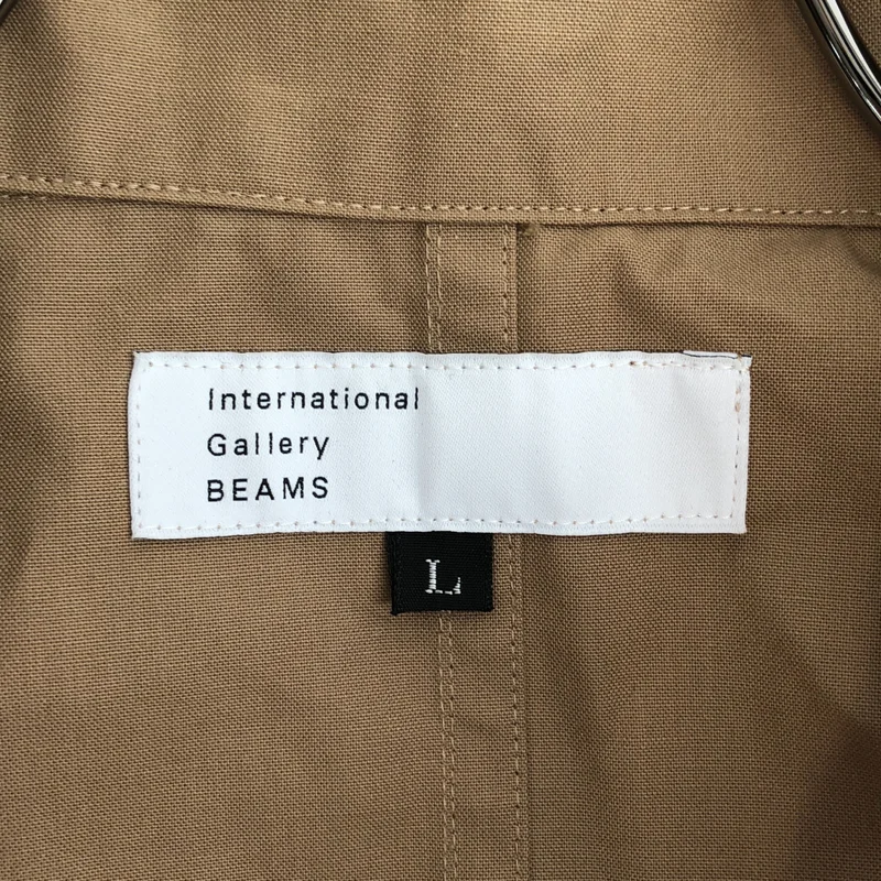 IG BEAMS / インターナショナルギャラリービームス | コットン混 ミリタリーフライトスーツ | L | メンズ