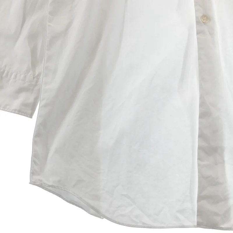 BLACK COMME des GARCONS / ブラックコムデギャルソン | 2021SS | コットン カッティング ロングシャツ | M | メンズ
