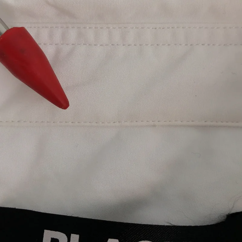 BLACK COMME des GARCONS / ブラックコムデギャルソン | 2021SS | コットン カッティング ロングシャツ | M | メンズ