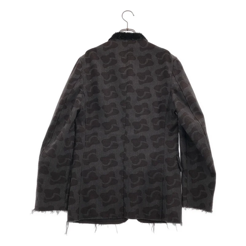 COMME des GARCONS HOMME PLUS / コムデギャルソンオムプリュス | 2002AW | 異素材 カットオフ テーラードジャケット | S | メンズ