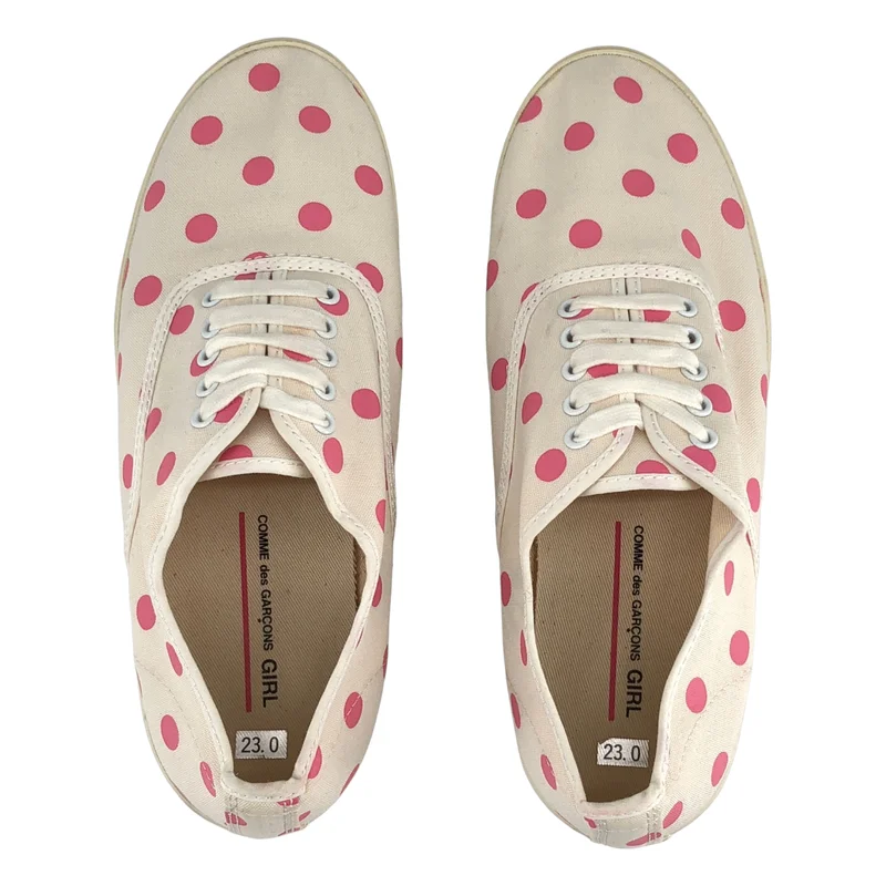 COMME des GARCONS GIRL / コムデギャルソンガール | ドット ローカットスニーカー | 23 | レディース