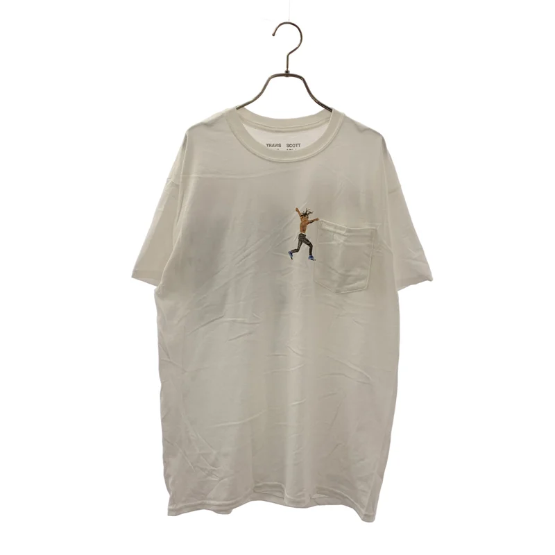 OLD / 古着 | Travis Scott - Astroworld & VIRGIL ABLOH T-Shirt / トラヴィス スコット アストロワールド ヴァージル アブロー Tシャツ | L | メンズ