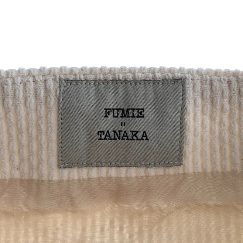 FUMIE=TANAKA / フミエタナカ | コットン リネン フリンジ ビスチェ | F | レディース