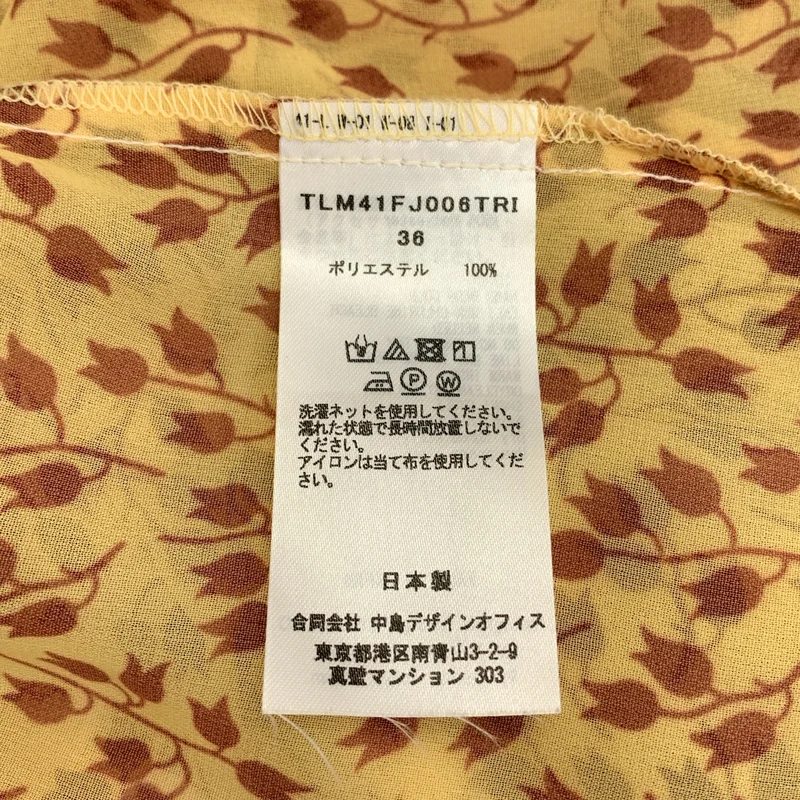 TELMA / テルマ | クロップド シアー シャツ ブラウス | 36 | レディース