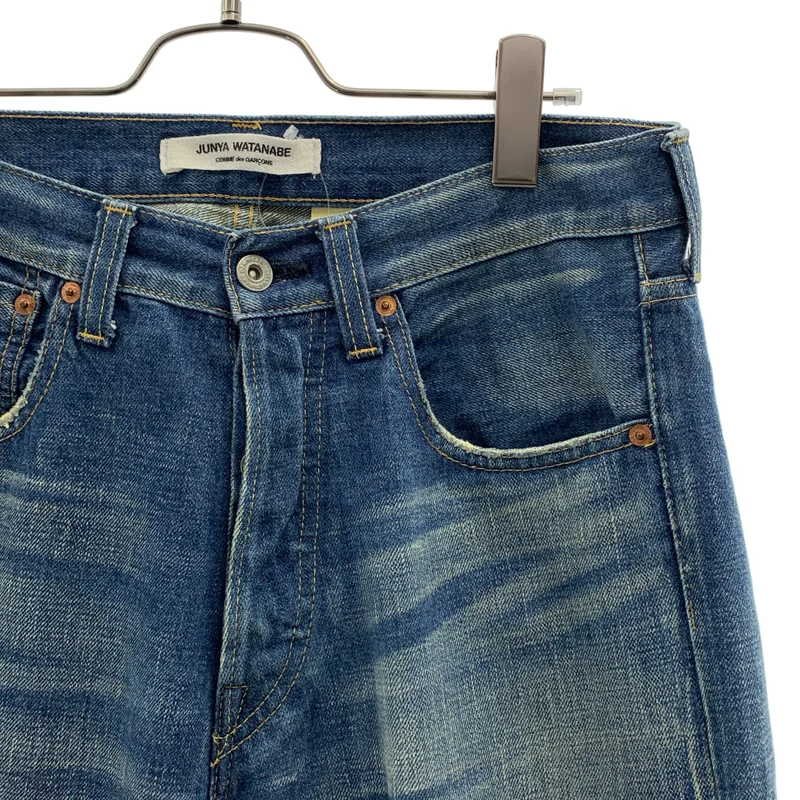 JUNYA WATANABE COMME des GARCONS / ジュンヤワタナベ | AD2010 | ストレートデニムパンツ | M | レディース